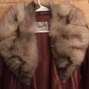 1960’s Long length vintage leather jacket.